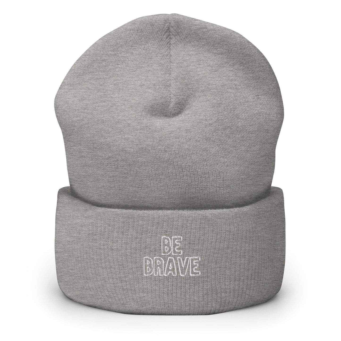 Cuffed Beanie - BE BRAVE