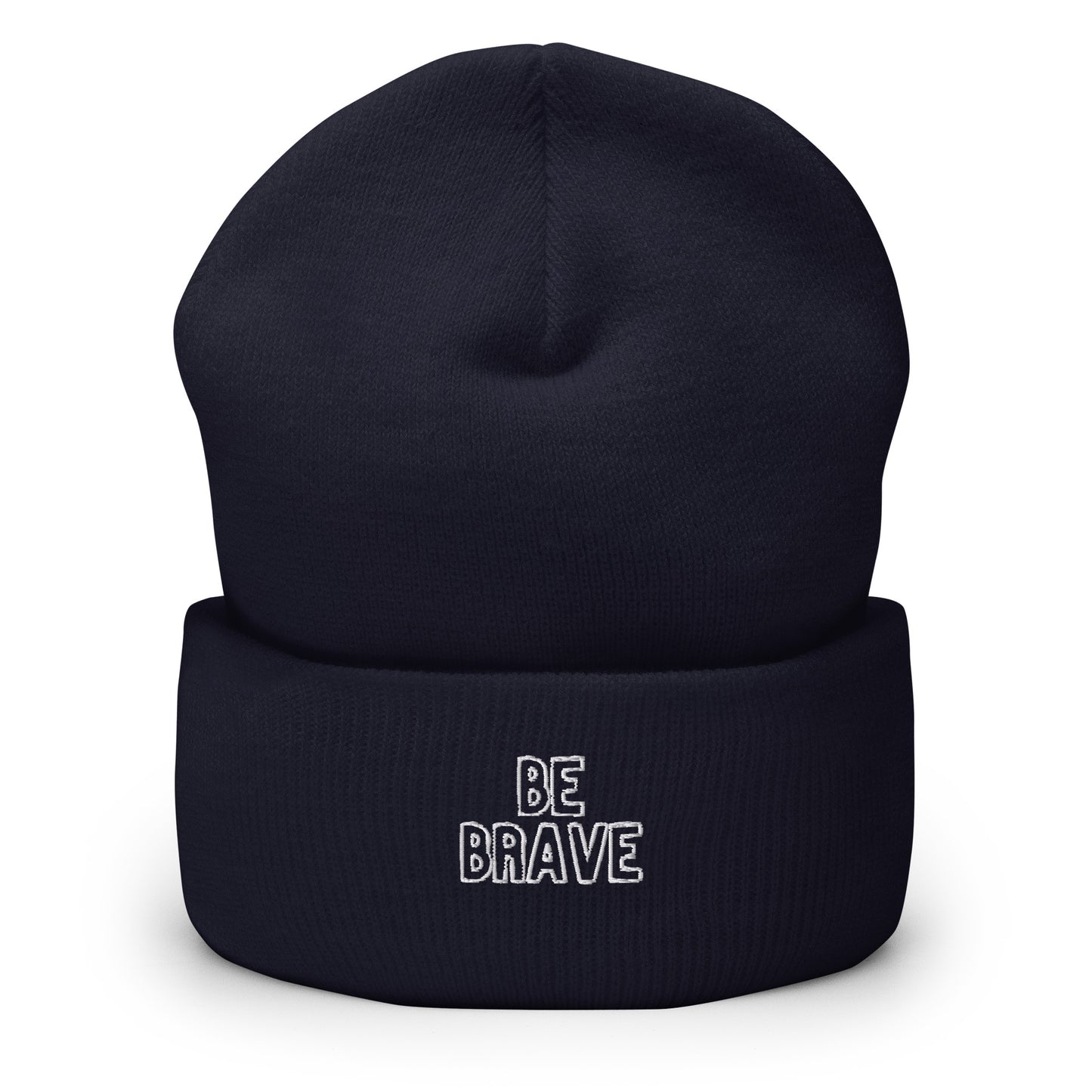 Cuffed Beanie - BE BRAVE