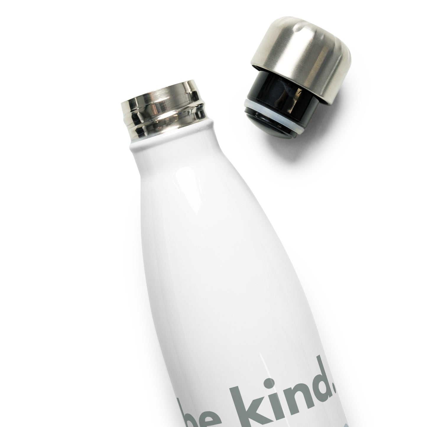 Stainless Steel Water Bottle - be kind. be brave. be you.