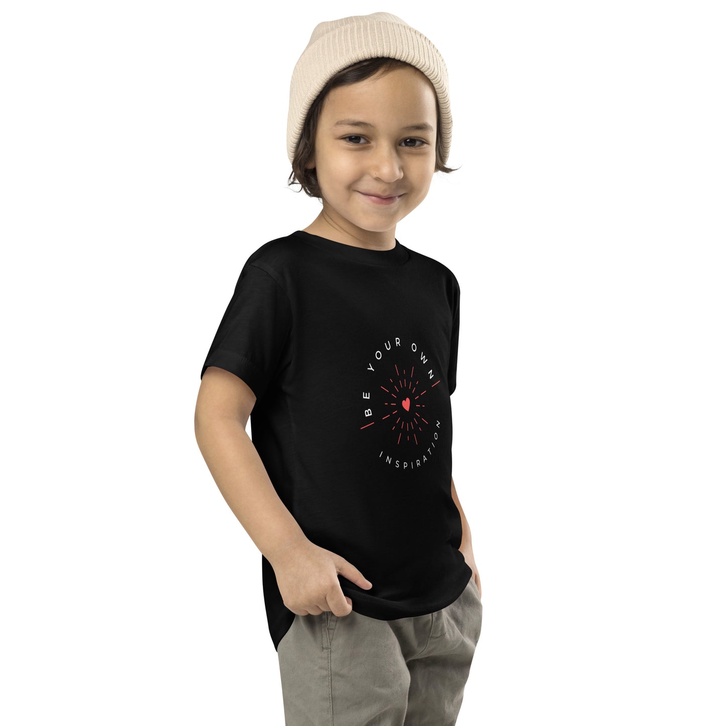 Toddler Short Sleeve Tee - BE YOUR OWN INSPIRATION