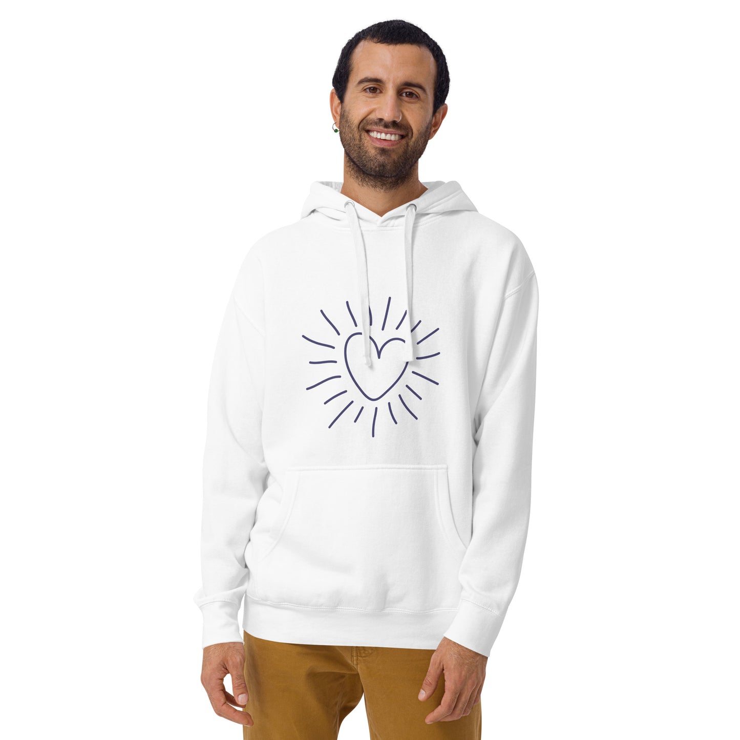 Unisex Hoodie - Heart (front)